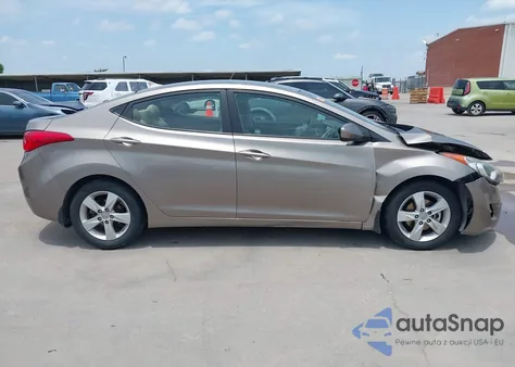 2013 Hyundai Elantra Gls z USA, uszkodzony, nr VIN 5NPDH4AE8DH213458